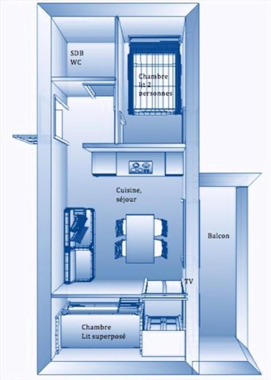 Residence La Croix Du Sud - 2 Pieces Cabine 4 Personnes 2 Expose Ouest Mae-2474 Valloire Eksteriør billede